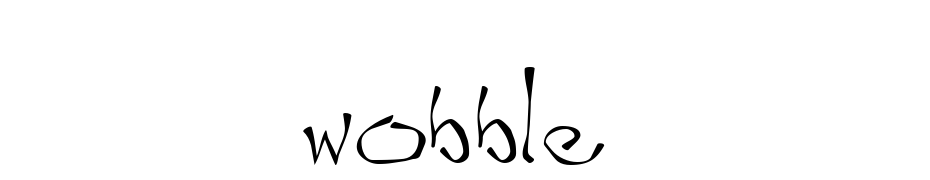 Wobble Font Download Free