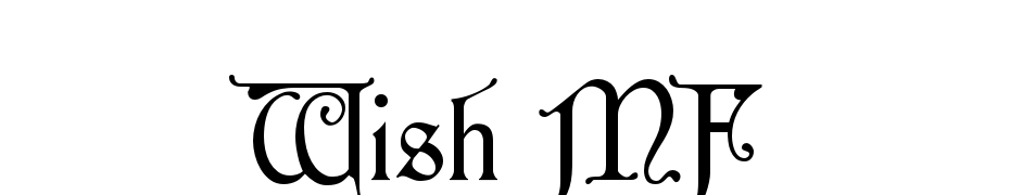 Wish MF Font Download Free