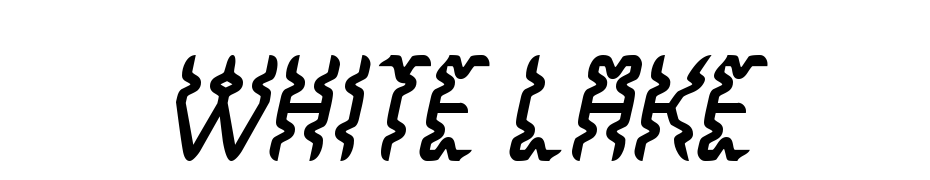 White Lake Font Download Free