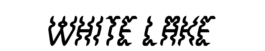 White Lake Font Download Free