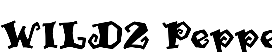 WILD2 Peppermint Font Download Free