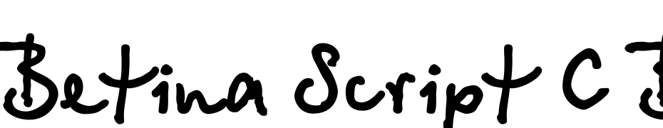 Betina Script C Bold Fuente Descargar Gratis