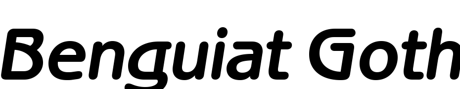 Benguiat Gothic C Bold Italic Font Download Free