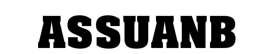 A_Assuan Bold Font Download Free
