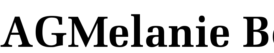 AGMelanie Bold Schrift Herunterladen Kostenlos