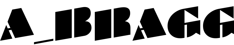 A_Bragga Titul Sp Up Font Download Free