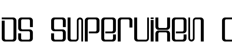 DS Supervixen Cyr Font Download Free