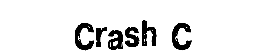 Crash C Yazı tipi ücretsiz indir
