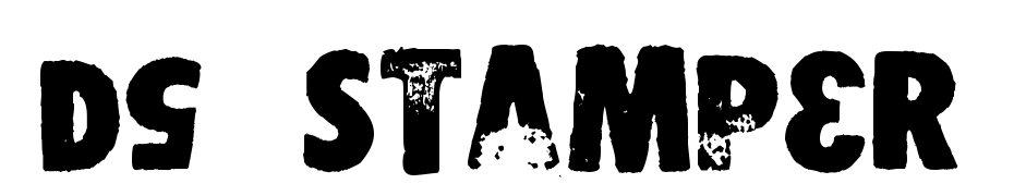 DS Stamper Font Download Free