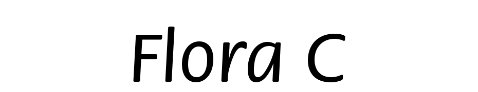 Flora C Font Download Free
