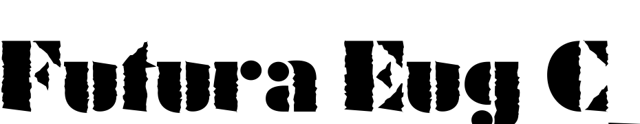 Futura Eug C_Winter30 Font Download Free