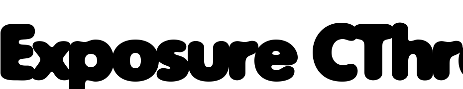 Exposure CThree Fuente Descargar Gratis
