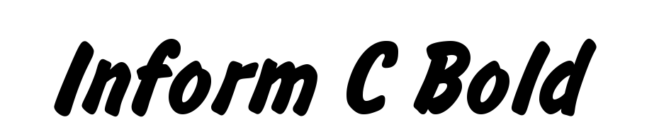 Inform C Bold Fuente Descargar Gratis