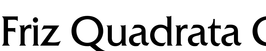 Friz Quadrata C Font Download Free