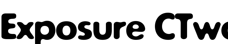 Exposure CTwo Font Download Free