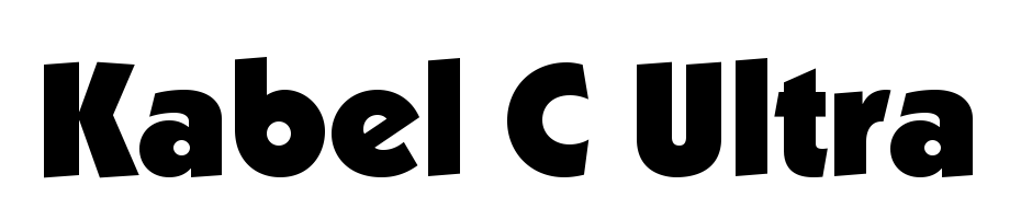 Kabel C Ultra Font Download Free