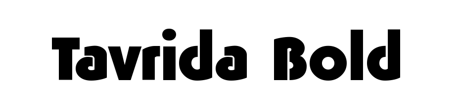 Tavrida Bold Font Download Free