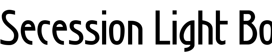 Secession Light Bold Font Download Free