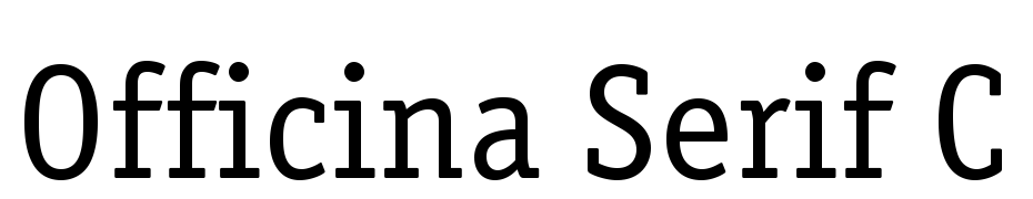 Officina Serif C Font Download Free