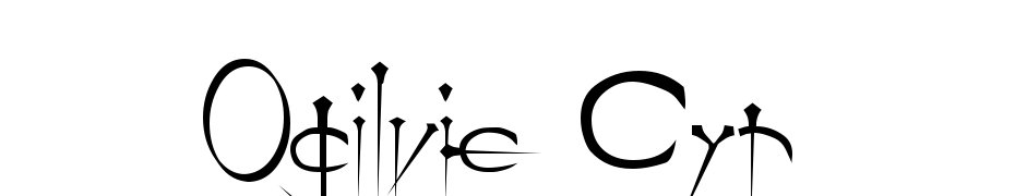 Ogilvie Cyr Font Download Free