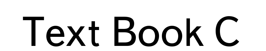 Text Book C Font Download Free