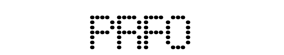 Perfo Oval Font Download Free