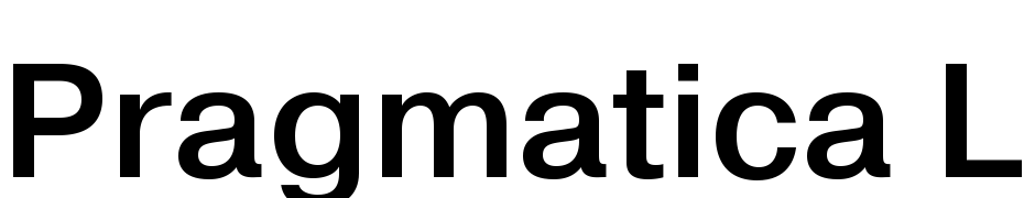 Pragmatica Light C Bold Font Download Free