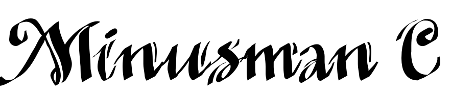 Minusman C Schrift Herunterladen Kostenlos