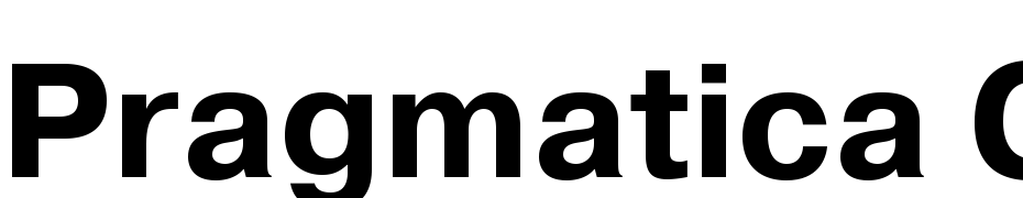 Pragmatica C Bold Font Download Free