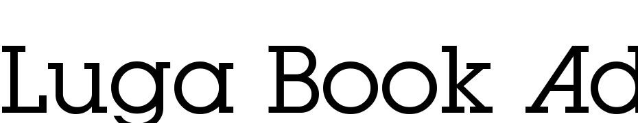 Luga Book Ad Book Fuente Descargar Gratis