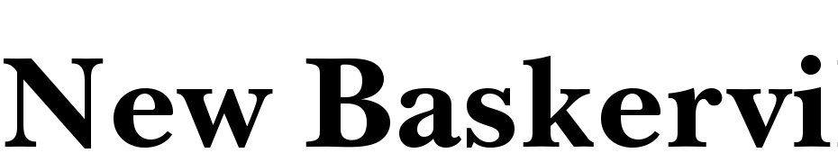 New Baskerville C Bold Font Download Free