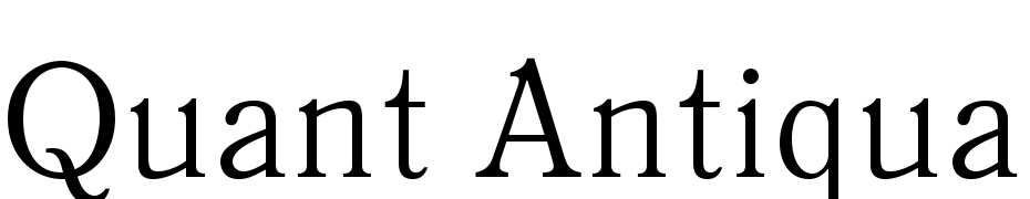 Quant Antiqua C Polices Telecharger