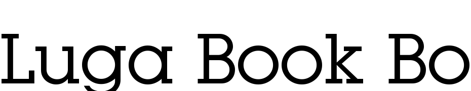 Luga Book Book Font Download Free