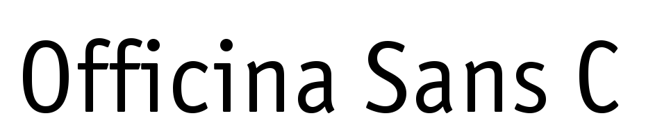 Officina Sans C Font Download Free