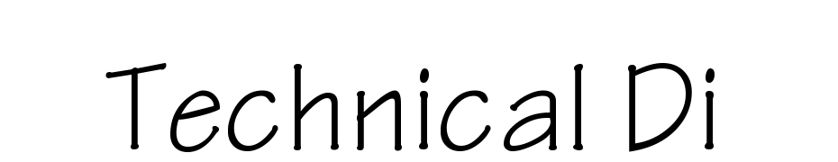 Technical Di Font Download Free