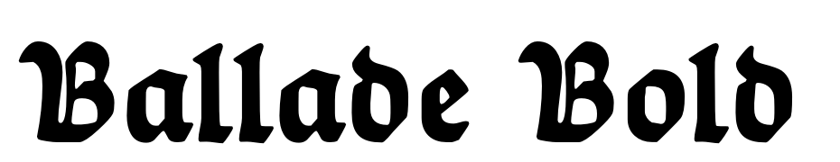 Ballade Bold Font Download Free
