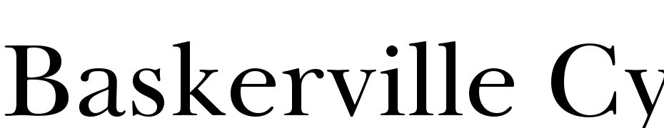 Baskerville Cyrillic LT Std Upright Font Download Free