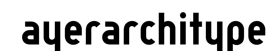 Bayerarchitype Normal Font Download Free