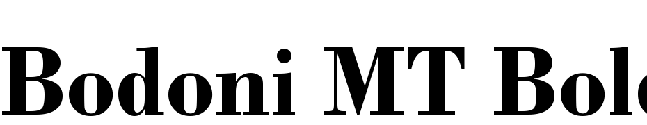 Bodoni MT Bold Font Download Free