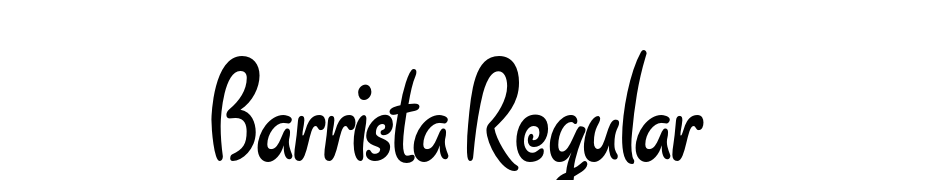 Barrista Regular Font Download Free