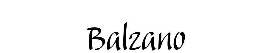 Balzano Font Download Free