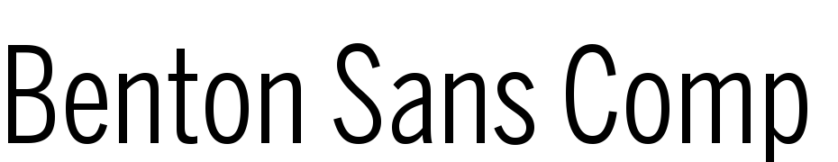 Benton Sans Comp Book Font Download Free