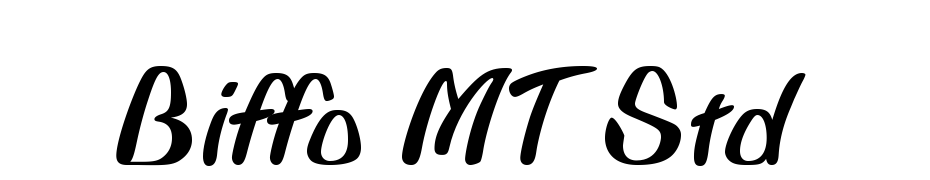 Biffo MT Std Font Download Free