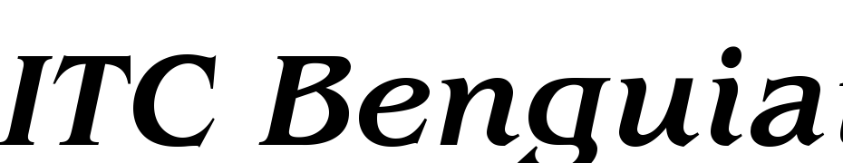 ITC Benguiat Std Medium Italic Font Download Free
