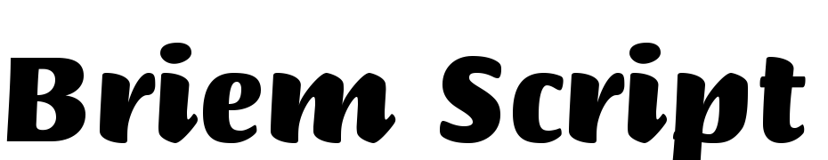 Briem Script Std Ultra Font Download Free