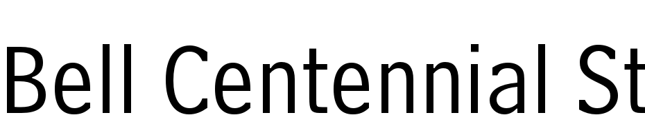 Bell Centennial Std Address Font Download Free