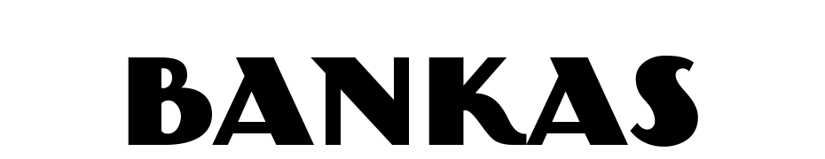 Bankas Font Download Free