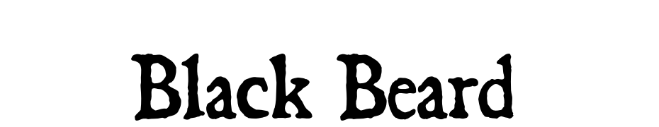 Black Beard Font Download Free
