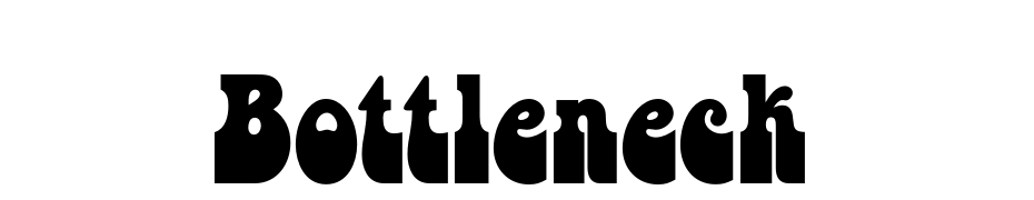 Bottleneck Font Download Free