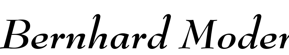 Bernhard Modern Std Bold Italic Font Download Free
